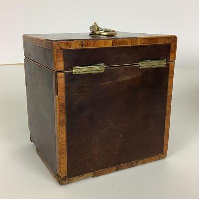 8063 Antique Veneer Box