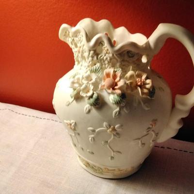 Bisque Porcelain Vase