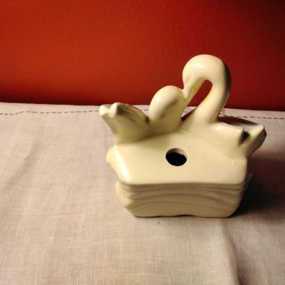 Ceramic Sweet Swans