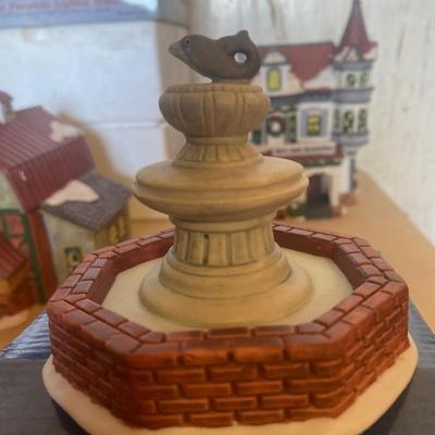 Christmas village buildings