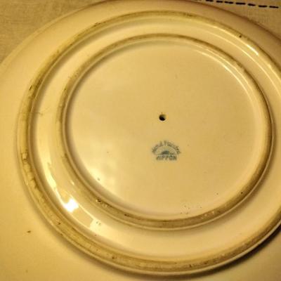 Handpainted Nippon Butter/Cheese Dish