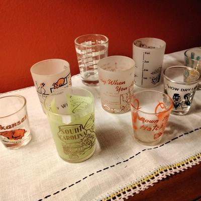 Lot of Shot Glasses