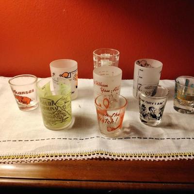 Lot of Shot Glasses
