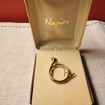 Napier Horn Brooch