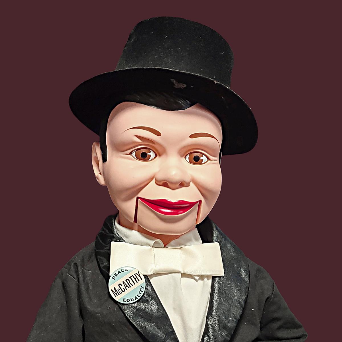 Vintage Charlie McCarthy Ventriloquist Doll