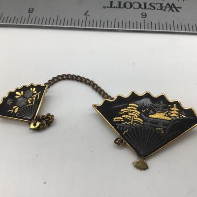 Vintage Japanese Style Collar Shirt Pin