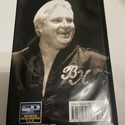 Chair shots book by Bobby Heenan signed