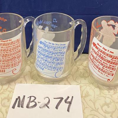 Old Music Mugs