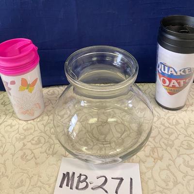 Vase and Cups