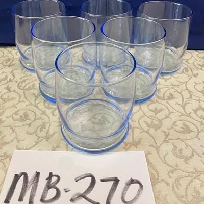 6 Juice Glasses