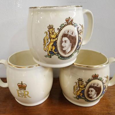 Queen Elizabeth Cups/Mugs (All Three)