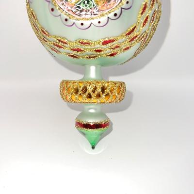 1388 Large Christopher Radko Handblown Glass Ornament