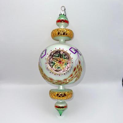 1388 Large Christopher Radko Handblown Glass Ornament