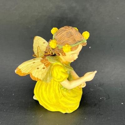 Black Medick girl flower fairy