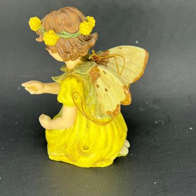 Black Medick girl flower fairy