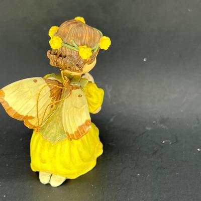 Black Medick girl flower fairy