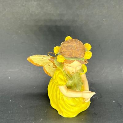 Black Medick girl flower fairy
