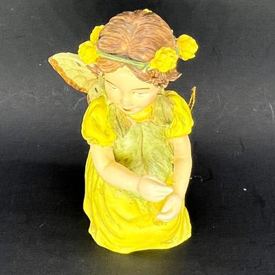 Black Medick girl flower fairy