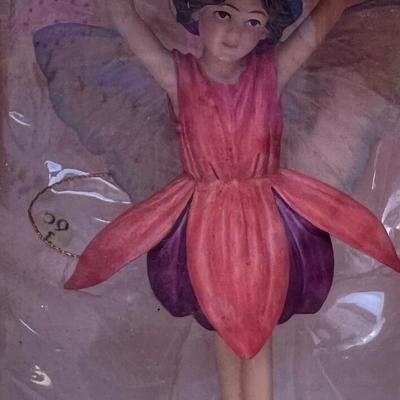 Fuchsia Flower Fairy  new in box 86991