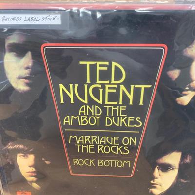 Ted Nugent Roy Buchanan Early Vinyl Recods Lot
