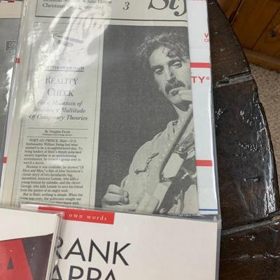 Frank Zappa Collectibles Memorabilia Lot