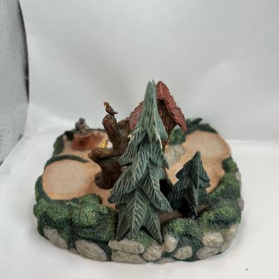 1995 Heavenly Harmonies 933-D HUMMELSCAPES 6" backdrop with 4 Hummel  Figurines
