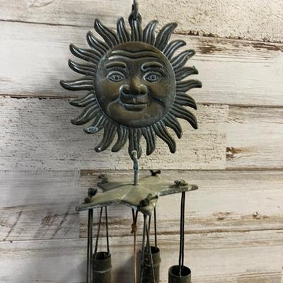 Vintage Wind Chime with the SUN 