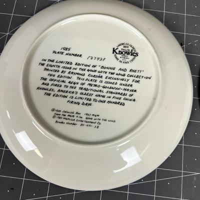 3 Decorative Collector Plates; Gone with the Wind and My Fair Lady