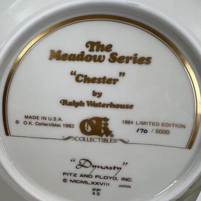 1984 "Chester" By Ralph Waterhouse Porcelain Mouse Plate