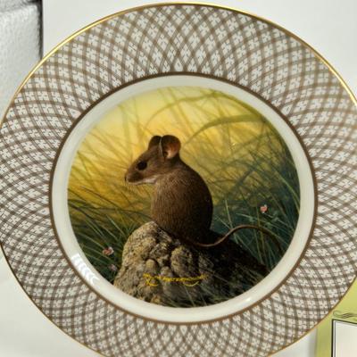 1984 "Chester" By Ralph Waterhouse Porcelain Mouse Plate