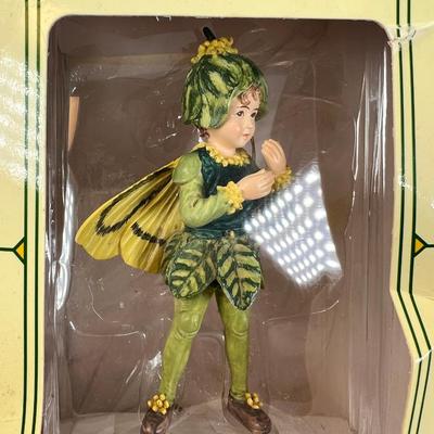 Heinrich Villeroy & Boch   Flower Fairy Collection " The Ragged Robin"  plate with Box Flower fairy Ornament
