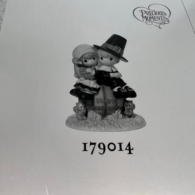 Precious Moments I GIVE THANKS EVERY DAY FOR YOU # 179014 Limited Edition 9" Figurine