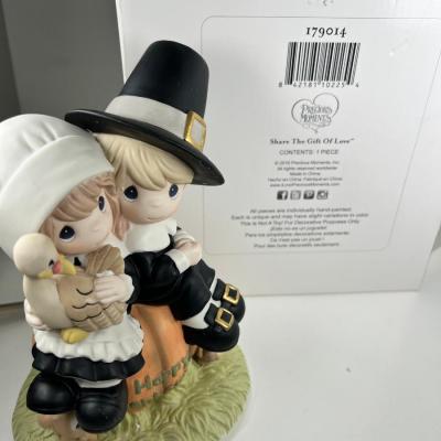 Precious Moments I GIVE THANKS EVERY DAY FOR YOU # 179014 Limited Edition 9" Figurine