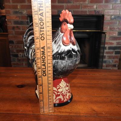 Rooster cookie jar