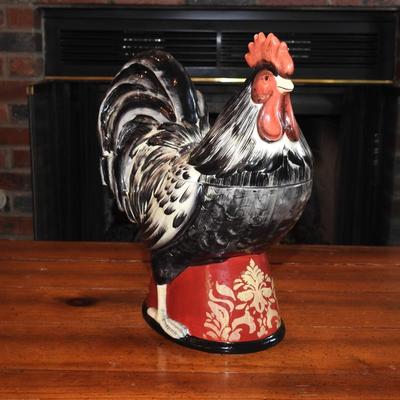 Rooster cookie jar