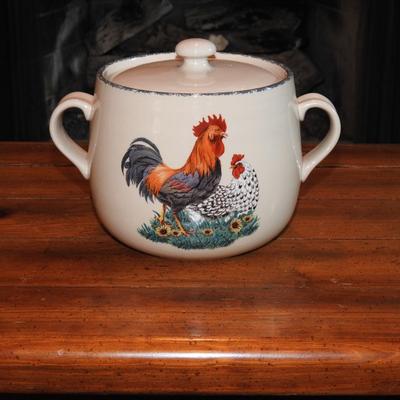 Rooster crock