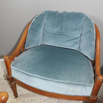 Vintage barrel chair