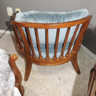 Vintage barrel chair