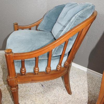 Vintage barrel chair