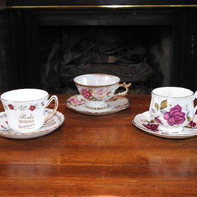 Vintage teacups