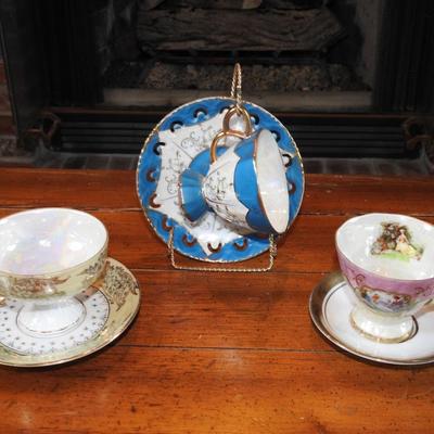 Collection of vintage teacups