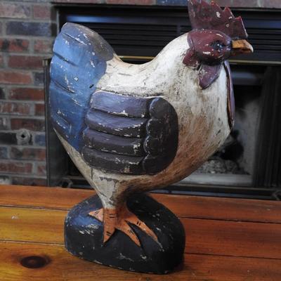 And carved Mexican folk art