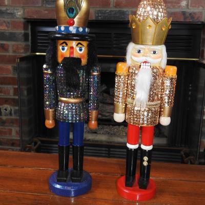 Sparkly nutcrackers