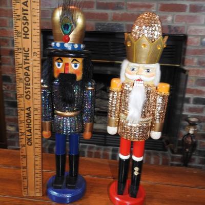 Sparkly nutcrackers
