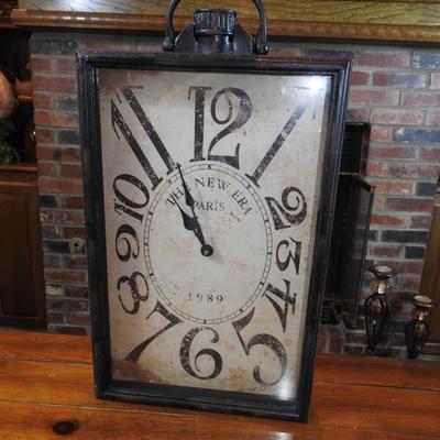 The new era, Paris 1989 Wall clock