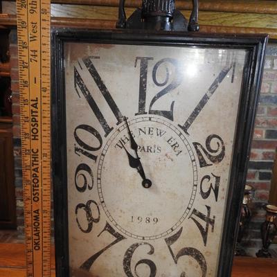 The new era, Paris 1989 Wall clock