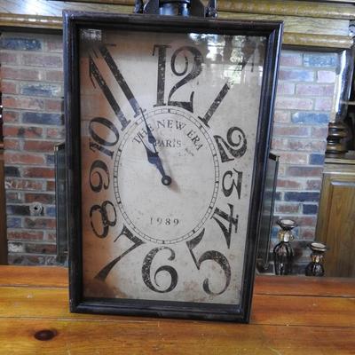 The new era, Paris 1989 Wall clock