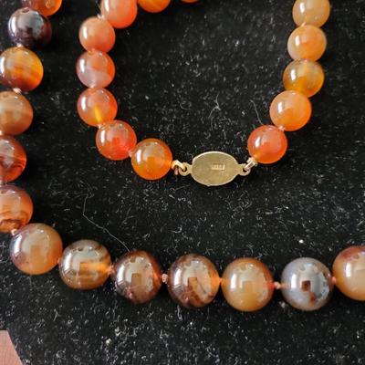 Carved Tourmaline Necklace