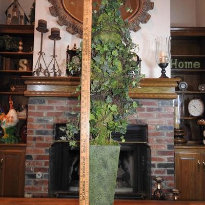 Tall ivy topiary