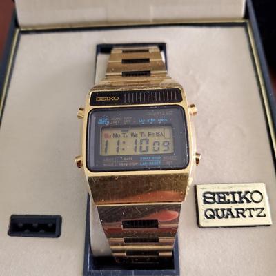 Seiko Digital Alarm Chronograph Watch